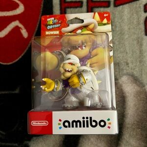 Nintendo Super Mario Odyssey Bowser Wedding Outfit Amiibo New